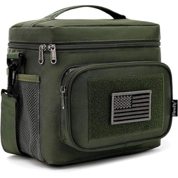 Tactical Lunch Bag Large Insulated Lunch Box Cooler Tote for Men, Women - Picture 7 of 7